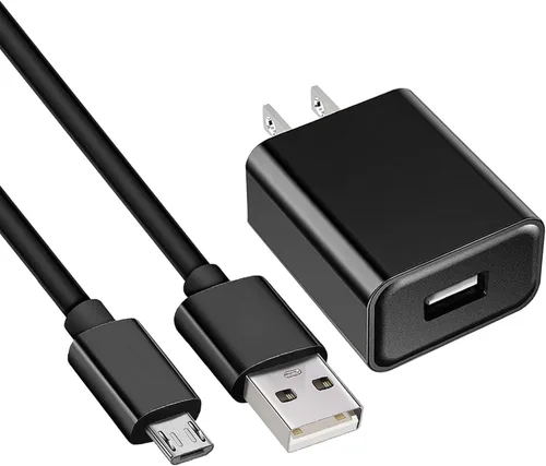 Cable cargador de repuesto Amazon Fire TV Stick para Amazon TV Stick, Fire Tablet, compatible con teléfono Android Smasung, cable micro USB,