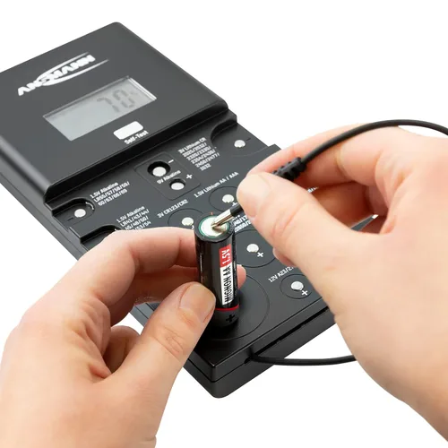 Miniatura 5 de Ansmann LCD de control de energía - Probador de batería profesional