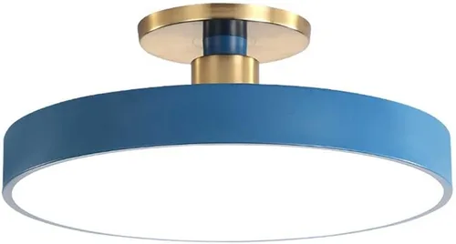 Miniatura 12 de Lámpara de techo de color de cúpula de 3 colores de luz variable instalación integrada cerca del techo, lámparas LED de montaje empotrado, luces