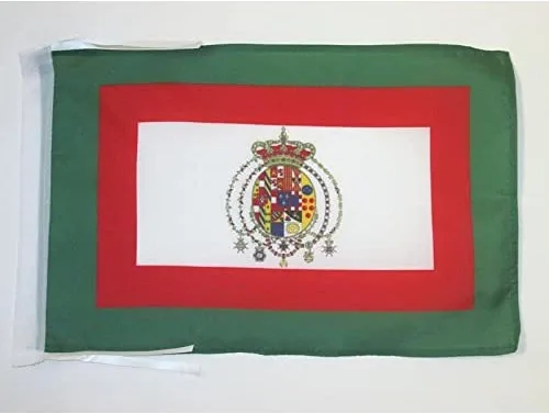 Miniatura 552 de Bandera de México AZ FLAG, 45.7 x 30.5 cm, con cordones - Pequeñas banderas mexicanas de 30 x 45 cm - Bandera de 45.7 x 30.5 cm