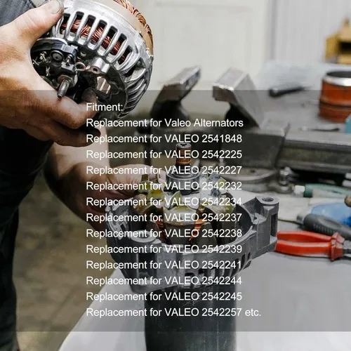 Miniatura 2 de Juego de cepillos del alternador, Kit de reconstrucción del alternador, Escobillas de carbón de repuesto Juego de cepillos de anillo deslizante