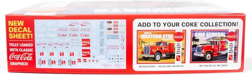 Miniatura 2 de Kit de modelo Kenworth 925 Tractor Coca-Cola AMT a escala 1:25