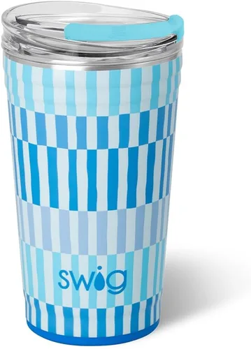 Miniatura 79 de Swig Life - Vaso aislante de 22 onzas, vaso de viaje para café con tapa, taza de café para viaje compatible con portavasos, de acero inoxidable