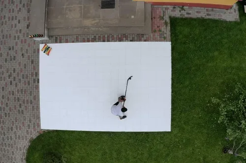 Miniatura 7 de Hockey Revolution My Puzzle Durable Flooring Tiles - Slick Interlocking Training Surface for Stickhandling, Shooting, Passing - Build Your Own