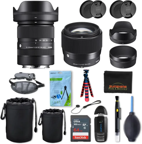 Miniatura 16 de Sigma 56mm para E-Mount (Sony) Objetivo de cámara fijo de primera calidad, negro (351965)