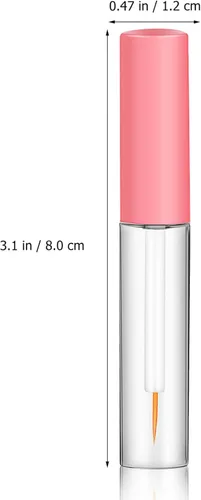 Miniatura 2 de 6 tubos de rímel vacíos con varitas rellenables, recipientes cosméticos para delineador de pestañas y brillo de labios, uso diario y viajes