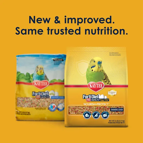 Miniatura 2 de Kaytee Forti-Diet Pro Health Egg-Cite Nourish+Protect para periquitos, apoya la reproducción y la muda, nutrición respaldada por la ciencia, salud