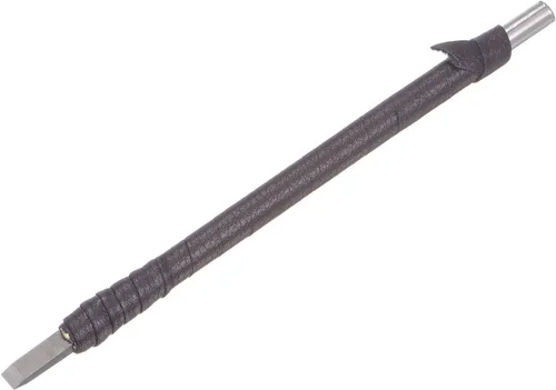 uxcell Cuchillo para tallar cinceles de madera, carburo de tungsteno de 0.197 in, punta plana, herramienta de mano para carpintería, Graver 5.906 in