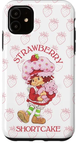 Miniatura 6 de iPhone 14 Strawberry Shortcake Cutie - Funda con diseño de fresas vintage