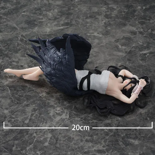 Miniatura 5 de QAHEART Figuras de Albedo Figura de Shalltear Bloodfallen de Anime Figura de PVC Modelo de Anime Figura de Acción Ornamentos para Fans 20CM/7.87IN