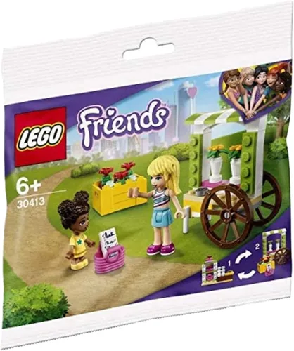 LEGO Friends Flower Cart - Juego de bolsas de plástico 30413 (embolsado)
