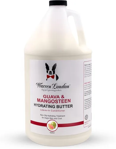 Miniatura 11 de Warren London Acondicionador hidratante de mantequilla sin enjuague para perros Loción para piel y pelaje Acondicionador de aloe para cachorros