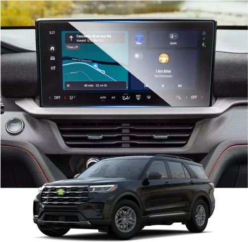 Miniatura 11 de 3 protectores de pantalla para trajes para Hyundai Tucson/Santa Cruz 2022+ accesorios de vidrio templado 9HD compatible con Hyundai Tucson/Santa