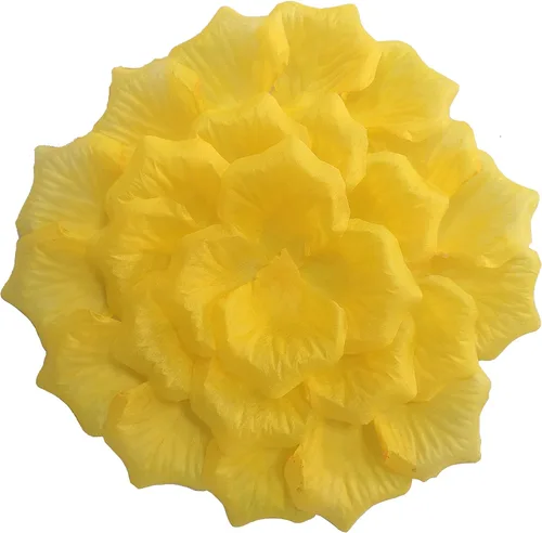 Miniatura 10 de ATFL Pétalos de rosa negros de 0.9 libras, 5000 pétalos de flores falsas negras para bodas, pétalos de flores para noche romántica para él, pétalos