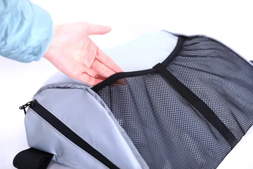 Miniatura 4 de Bolsa de almacenamiento para respaldo de asiento de kayak, organizador impermeable Oxford 600D, correas adhesivas ajustables, bolsa de malla