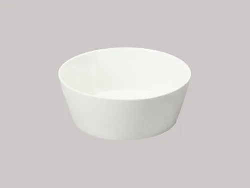 Miniatura 10 de Bone China - Forma de cono de porcelana, Elegance White Cup Espresso de 5 onzas y platillo, juego de 6 tazas y 6 platillos