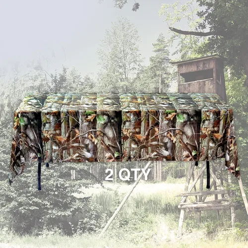 Miniatura 2 de Havercamp Mantel de camuflaje de caza (2 unidades) de plástico reutilizable súper pesado. Auténtico patrón de camuflaje. Ideal para fiestas