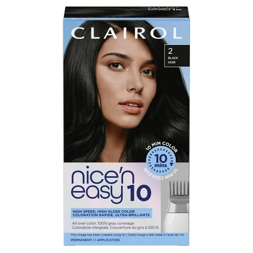 Miniatura 11 de Clairol Nice'N Easy 10 - Tinte permanente para el cabello, color rubio 10 más claro, cobertura del 100 % de las canas, color de cobertura completa