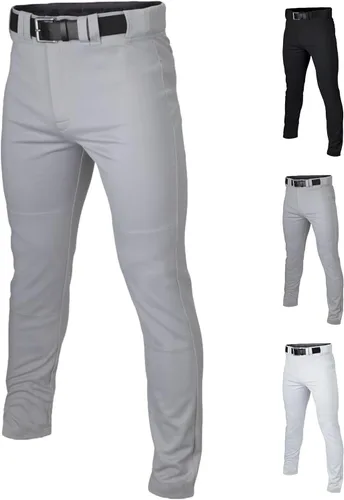 Miniatura 8 de Easton Rival+ Pantalón de béisbol de largo completo, ajuste semirrelajado, tallas para adultos, unicolor o ribeteados