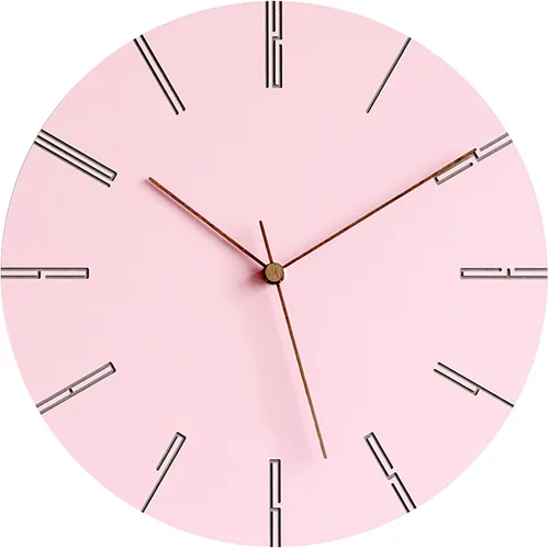Miniatura 9 de Stephanie Imports Reloj de pared silencioso minimalista moderno colección azul pastel