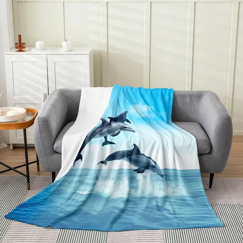 Miniatura 44 de Erosebridal Hammerhead Shark Flannel Blanket 40x50 Marine Life Fuzzy Plush Throw for Sofa Couch Hammerhead Shark Lover Gifts Ocean Sealife Fleece