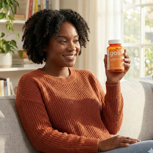 Miniatura 7 de Goli Nutrition - Gomita vitamínica SuperfRUITS de 60 quilates, con ingredientes potenciadores del colágeno. Radiar. Rejuvenecer. Refresca