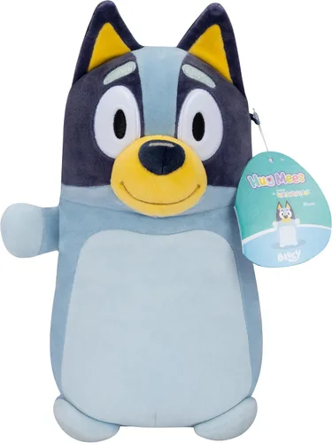 Miniatura 11 de Squishmallows Original Bluey Bandit HugMees de 10 pulgadas - Peluche oficial de Jazwares ultrasuave de tamaño mediano