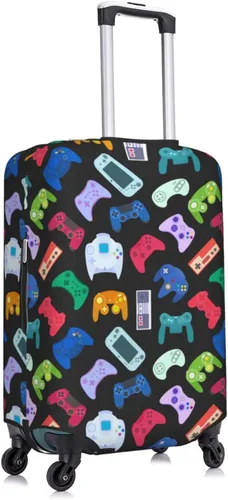 Miniatura 3 de DOINBEE Fundas para equipaje de videojuegos para niños, fundas para maleta, funda de equipaje con estampado elástico, protector de maleta, Juego