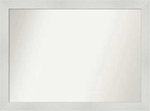 Miniatura 16 de Amanti Art Espejo de pared blanco de 30 x 42 pulgadas, espejo de baño rectangular blanco para decoración de pared de sala de estar, marco Parlor