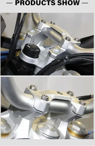 Miniatura 7 de Abrazadera de manillar de motocicleta para BMW F900R F900XR F850GS para F 850 para GS para ADV para accesorios de aventura, abrazadera elevadora