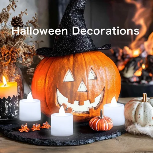 Miniatura 2 de Bolsas luminarias para velas con diseño de sol, resistentes al fuego, para bodas, Halloween, cumpleaños, Año Nuevo, fiestas, cenas, eventos Blanco