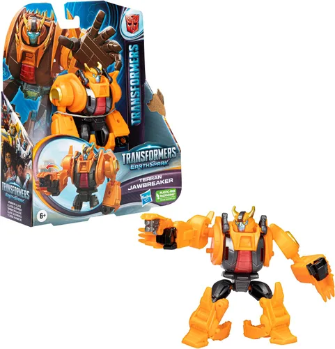 Miniatura 3 de Transformers Toys EarthSpark Warrior Class Terran Jawbreaker figura de acción, 5 pulgadas, juguetes robot para niños a partir de 6 años