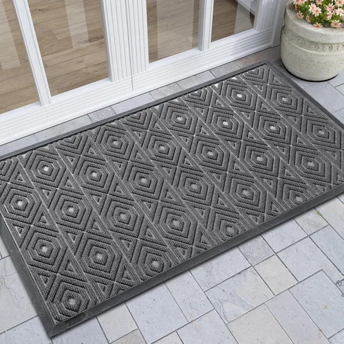 Miniatura 46 de Yimobra Alfombra para Puerta Delantera Exterior Entrada 29.5x17, Impermeable Resistente Alfombras Exteriores para Puerta Delantera, Alfombra