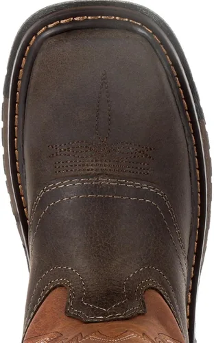 Miniatura 6 de Rocky Botas Ride FLX Western para niños, Marrón, talla única