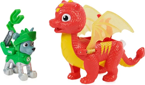 Miniatura 10 de Paw Patrol, Rescue Knights - Juego de figuras de acción de jade Marshall y Dragón, juguetes para niños a partir de 3 años
