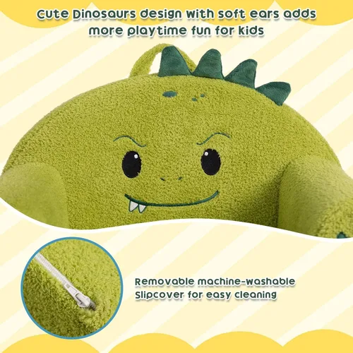 Miniatura 6 de ALIMORDEN Serie Animal Silla para Niños, Silla de Sofá para Niños Pequeños Rellena de Espuma Ultra Suave y Cómoda, Sofá para Niños Pequeños