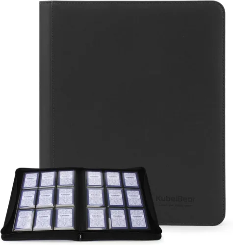 Miniatura 32 de Carpeta de tarjetas – Capacidad 720, tarjetero con cremallera para MTG, tarjetas deportivas y coleccionables – Almacenamiento sin ácidos, duradero