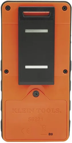 Miniatura 3 de Linterna LED Klein Tools 56221 con clip magnetizado, funciona con pilas, manos libres, brillo ajustable, naranja, para trabajo, correr, acampar