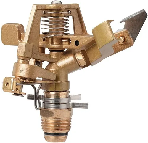 Miniatura 5 de Orbit 56667N - Aspersor de impacto para riego de césped en base de trípode, 2 unidades, aspersores ajustables para riego de césped