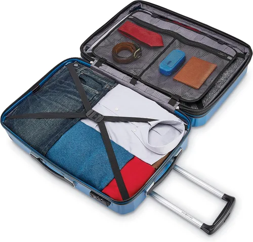 Miniatura 4 de Samsonite Winfield 3 DLX Hardside - Equipaje expandible con ruedas AzulAzul marino 120752-1112