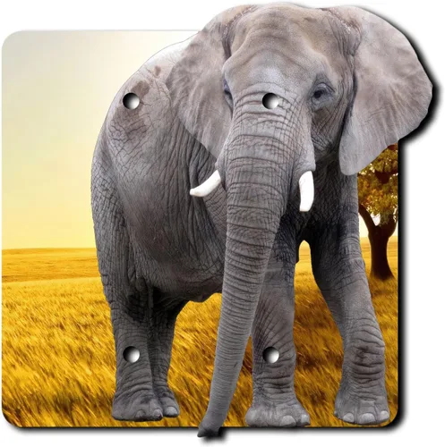 Miniatura 13 de Cubierta eléctrica acrílica decorativa de elefante - Salida única