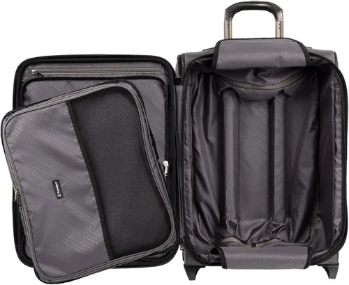 Miniatura 4 de Travelpro Crew Versapack Max Carry-On Exp Rollaboard, Gris (Titanium Grey), Crew Versapack Softside - Equipaje vertical expandible