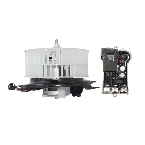 Miniatura 5 de GELUOXI A/C - Motor de soplador de calefacción+resistencia 2208203142 2038214058 compatible con Mercedes-Benz Clase E (W210) Clase S (W220) May-bach