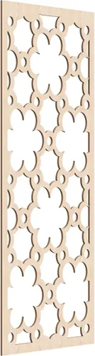 Miniatura 29 de Ekena Millwork WALW14X35X0250STGRO Southgate - Paneles de pared decorativos de madera con calado, 13 3/8 pulgadas de ancho x 34 3/8 pulgadas de rojo