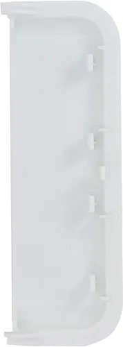 Miniatura 2 de Paquete de 2 manijas de repuesto para secadora W10861225, color blanco, para secadora Whirlpool WED5000DW2, compatible con mango de secadora