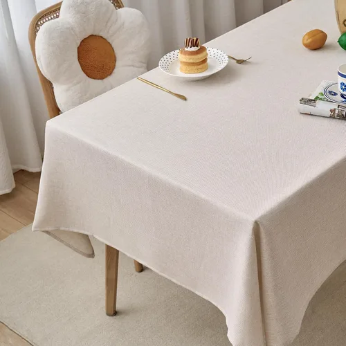 Miniatura 39 de NLMUVW Mantel de Lino Marrón para Mesas Redondas, Mantel Pequeño Color Chocolate, Cubierta de Mesa Estilo Granja para Cocina, Comedor, Café, 36