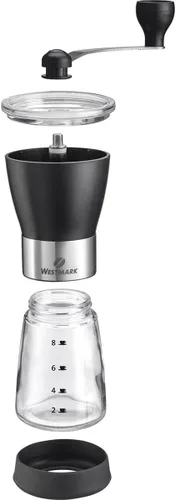 Miniatura 4 de Westmark Brasilia Negro Molinillo de café ABS Cerámica Vidrio Acero Inoxidable