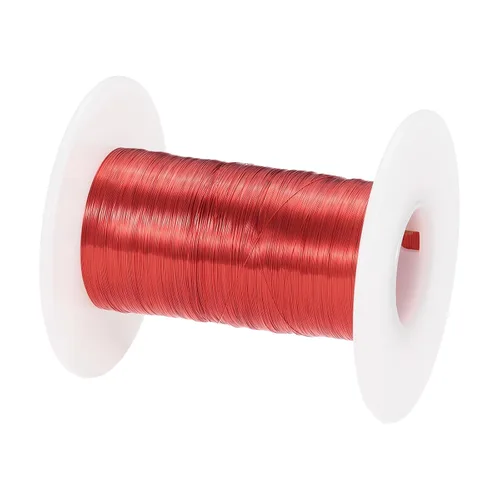 Miniatura 52 de MECCANIXITY - Alambre magnético de calibre 46 AWG - 0.04mm Hilo de cobre esmaltado - Bobina de alambre magnético de 14669 pies (4471m) - 50g Grado F