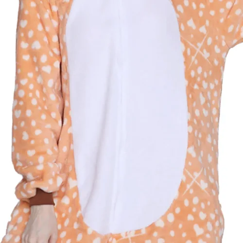 Miniatura 7 de Pijama de Halloween para adultos, pijama de ciervo con capucha, unisex, de una pieza, ropa de dormir de Navidad para el hogar