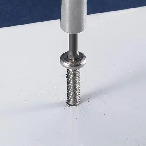 Miniatura 6 de Tornillos de chapa metálica #12 x 5/8 pulgadas, 100 tornillos de cabeza plana de acero inoxidable 410, tornillos Tek, tornillos Allen, tornillos